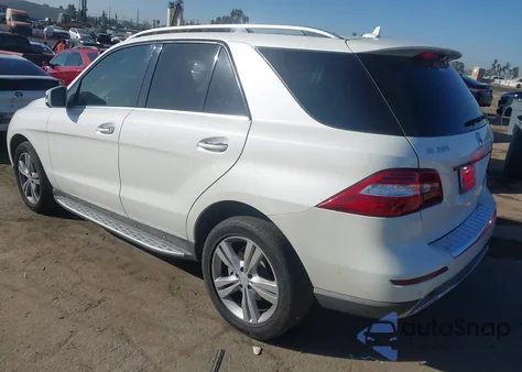 2013 Mercedes-Benz Ml 350 from USA, damaged, VIN 4JGDA5JB4DA190358